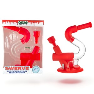 Ooze Swerve Silicone Water Pipe & nectar Collector [OOZ-Swerve]